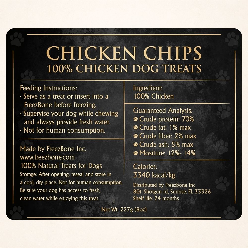 Freezbone Chicken Chips