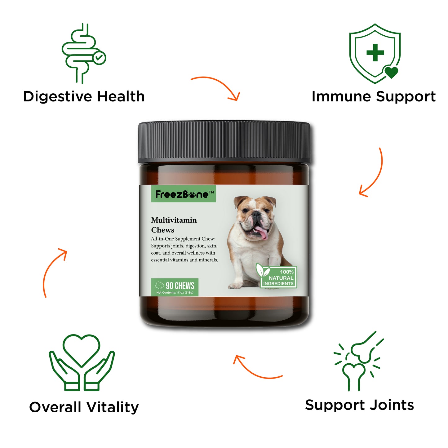 Mutlivitamins Chews (90 Chews)