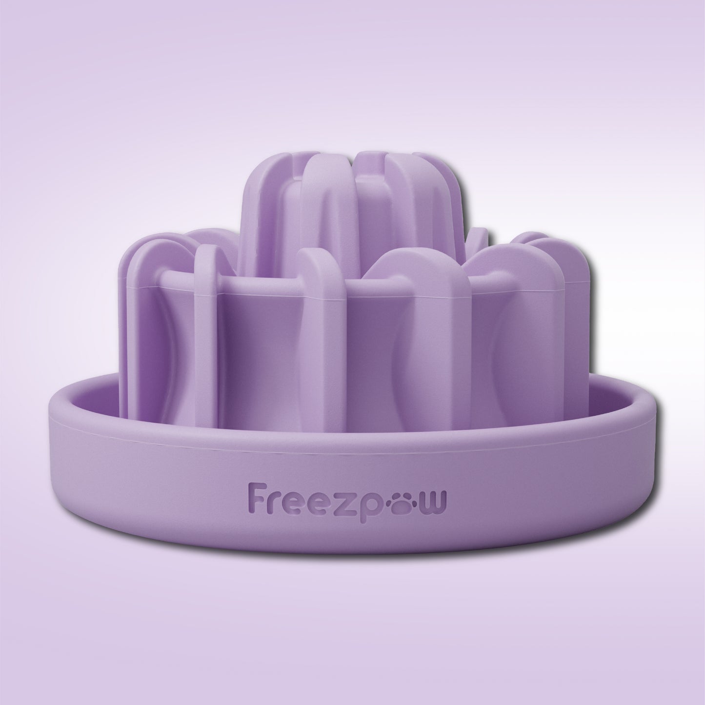 FreezDrip Cat Flow Slow Feeder - Purple