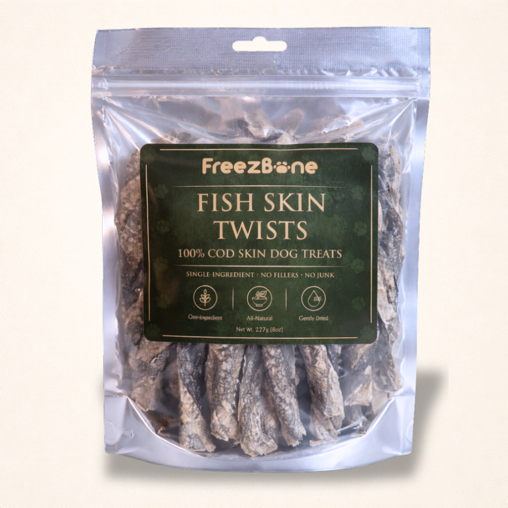 Freezbone Fish Skin Twists