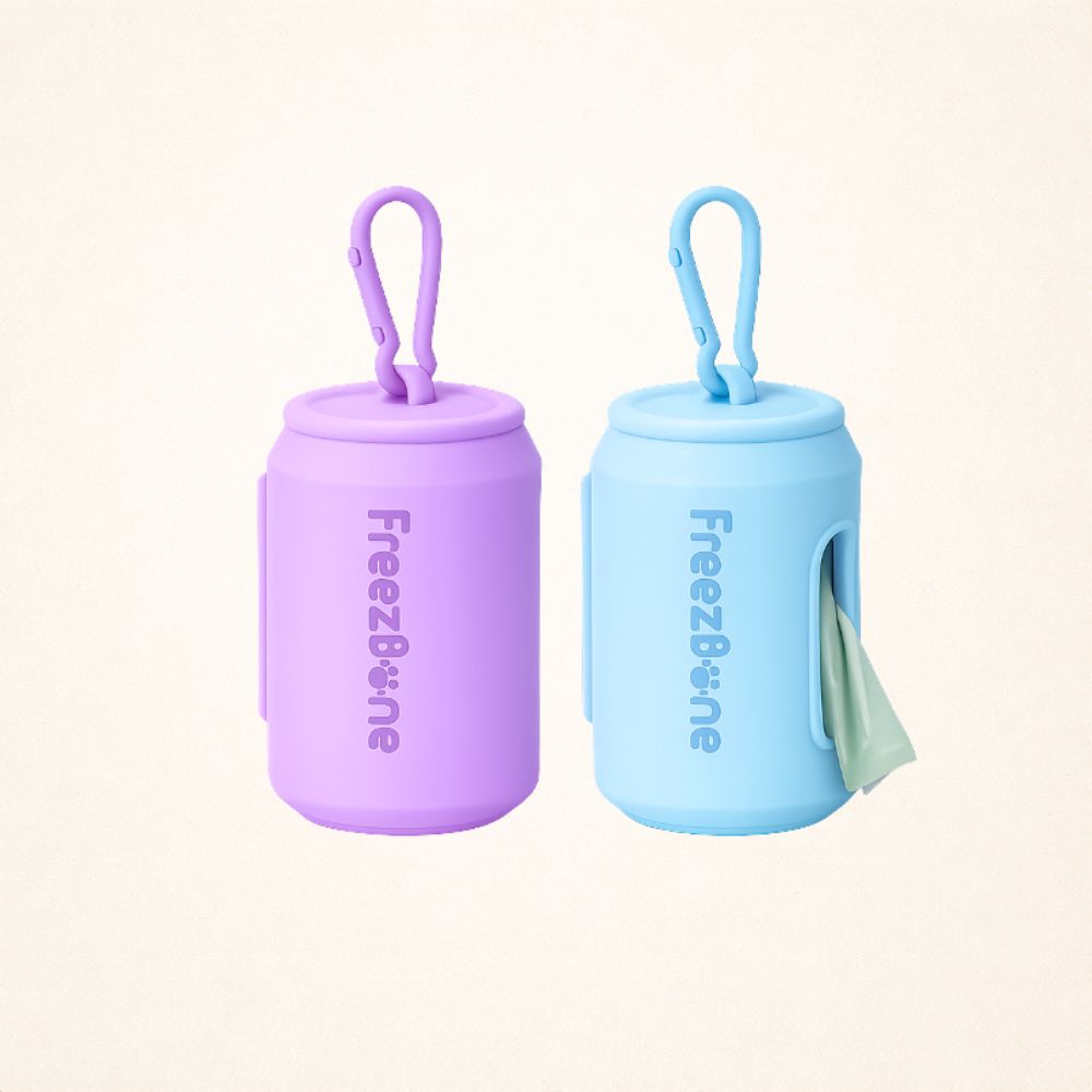 Silicone Poop Bag Dispenser - Purple