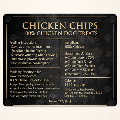 Freezbone Chicken Chips