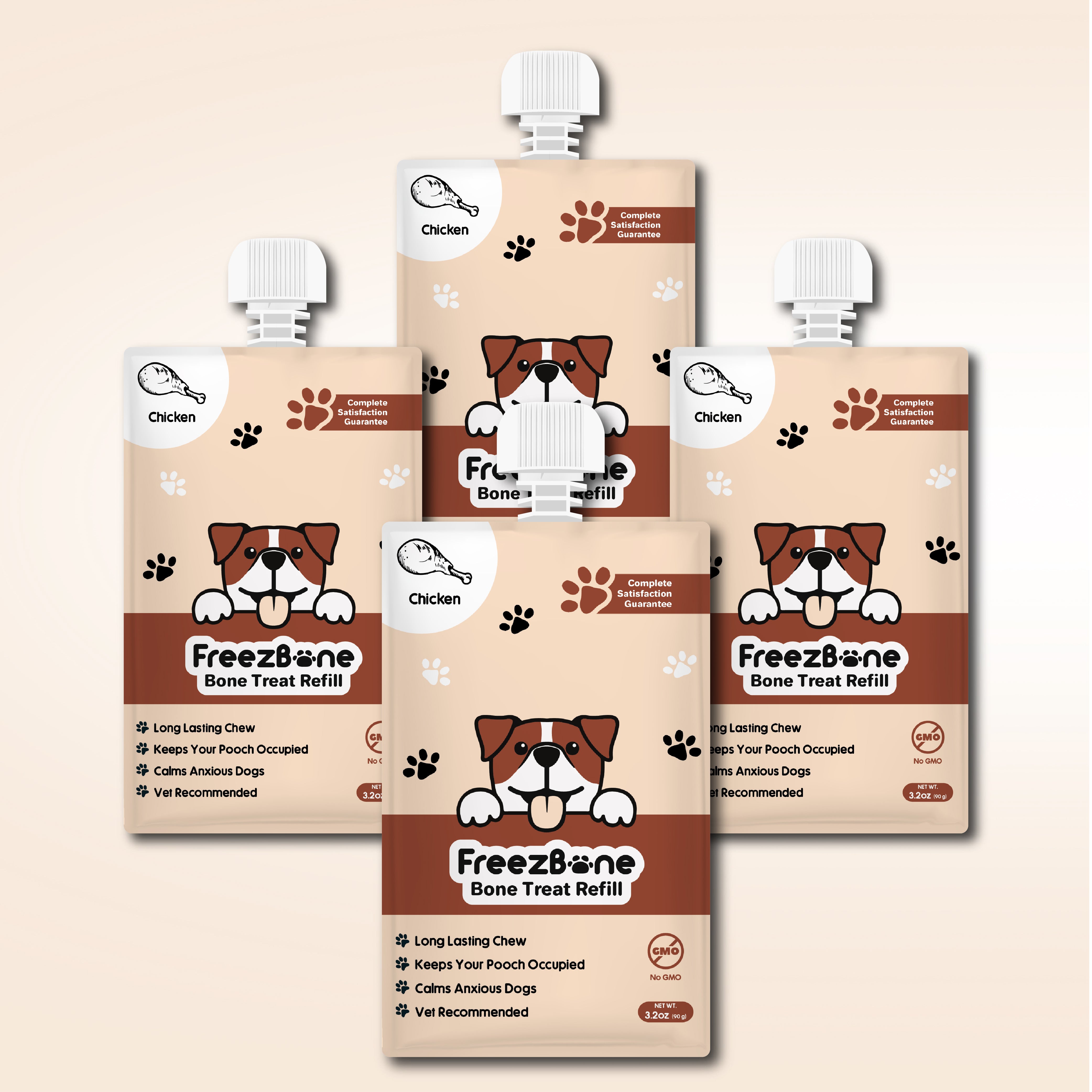 Freezbone Refillable Bone Treats and Long Lasting Dog Chews - Freezbone ...