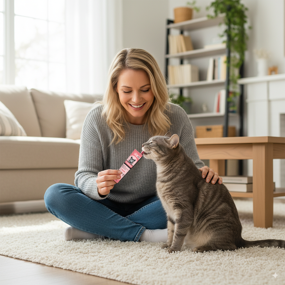 Lickable Cat Paste Sticks (12 Pack)
