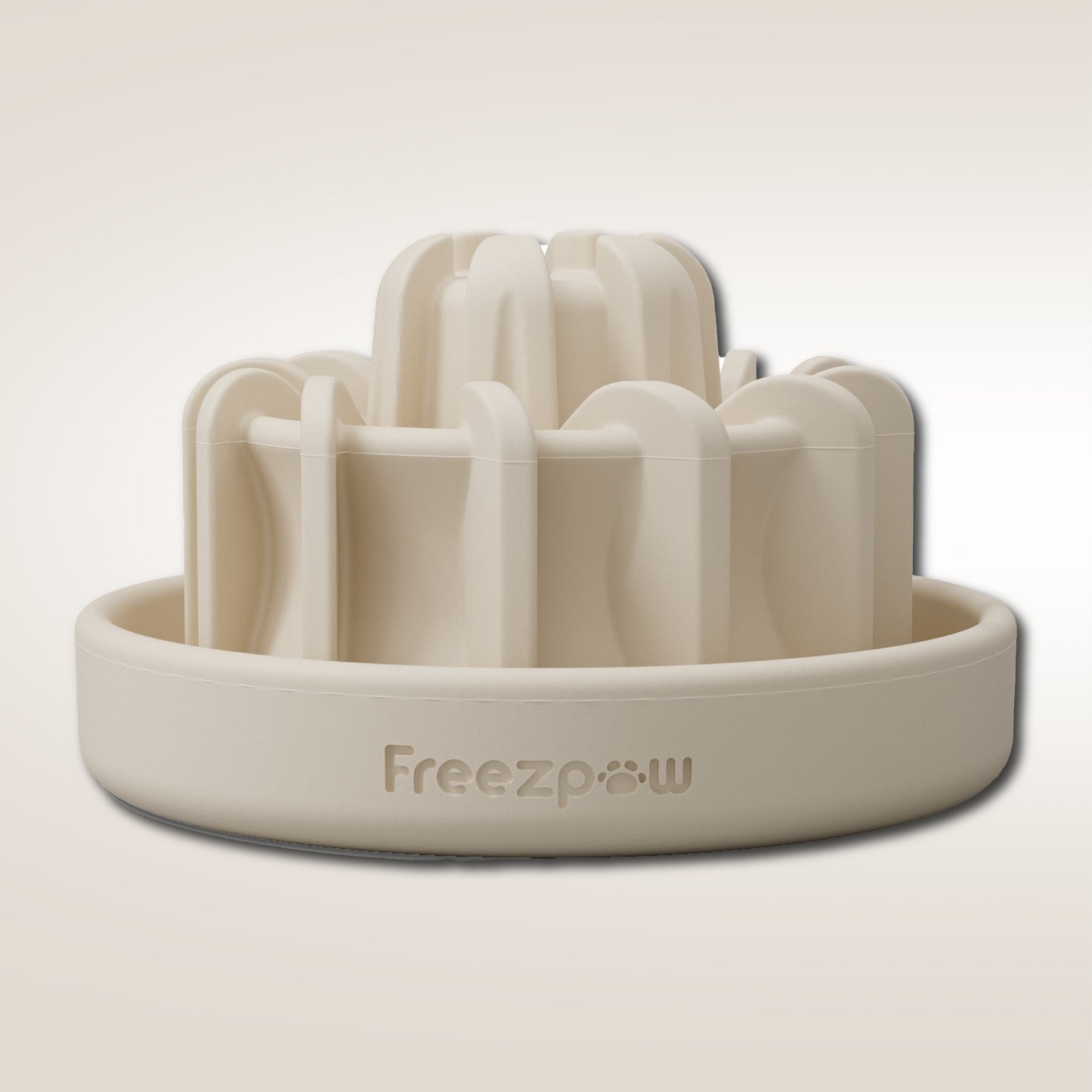 FreezDrip Cat Flow Slow Feeder - White