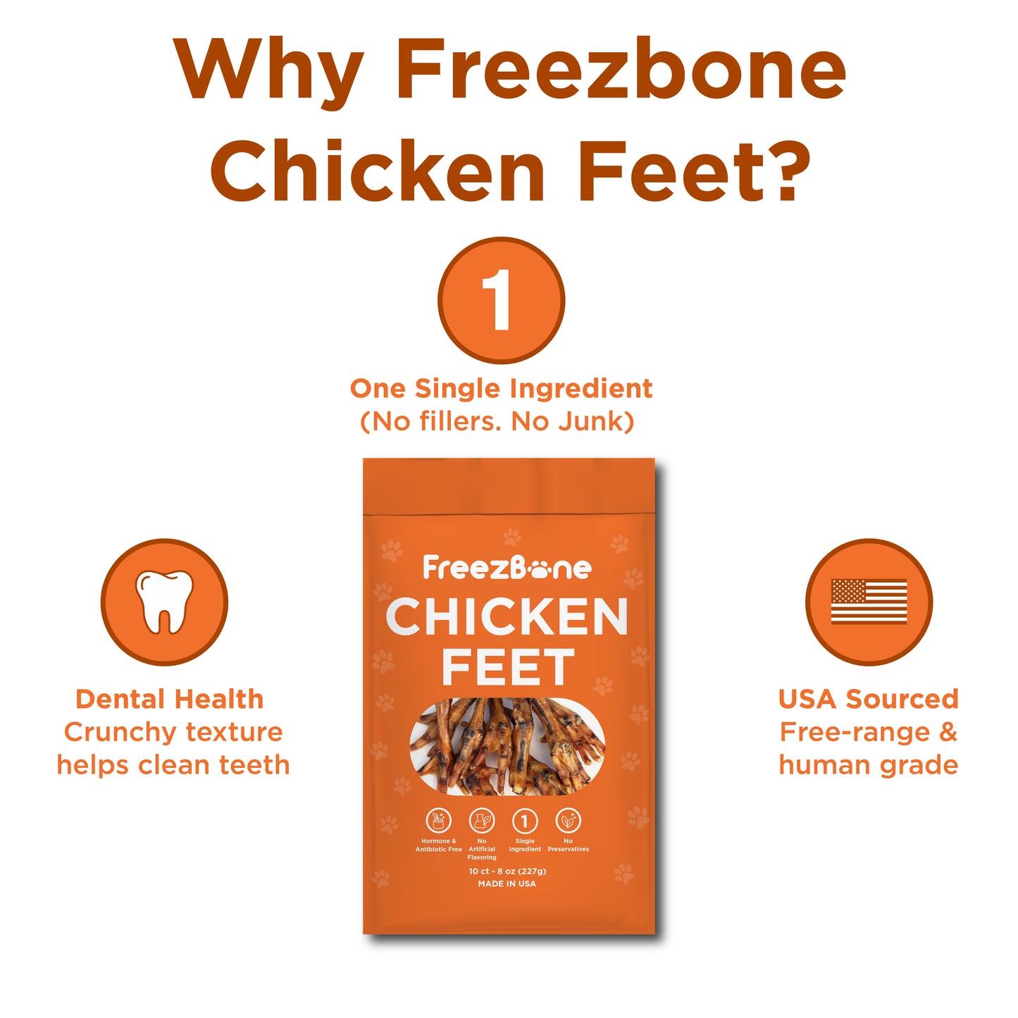 Freezbone Chicken Feet